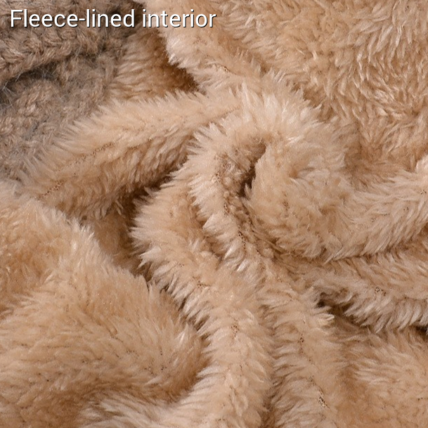 3-in-1 Women's Knit Beanie Hat