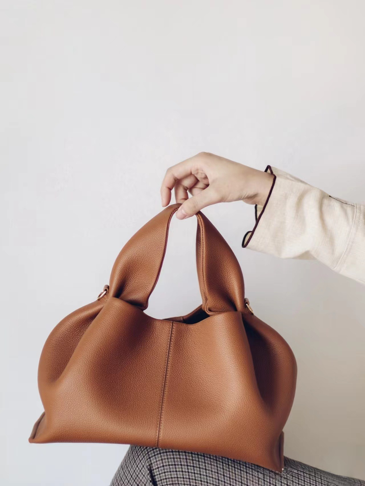 Polène Numéro Neuf Mini Handbag – Genuine Cowhide Leather