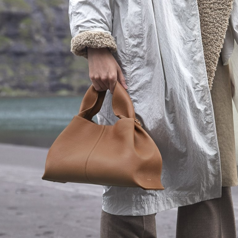 Polène Numéro Neuf Mini Handbag – Genuine Cowhide Leather