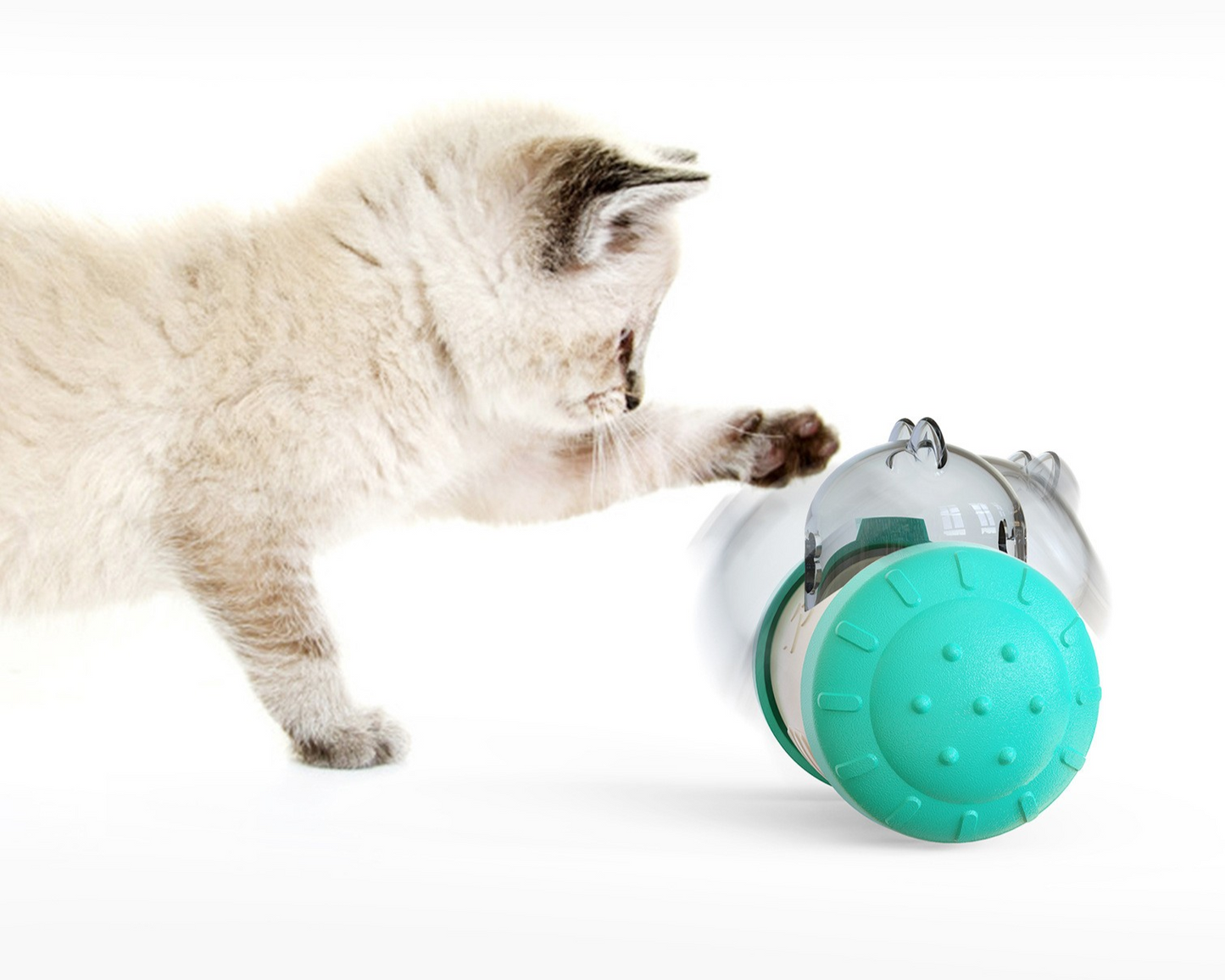 Tumbler-Style Treat Dispenser, Interactive Slow Feeder