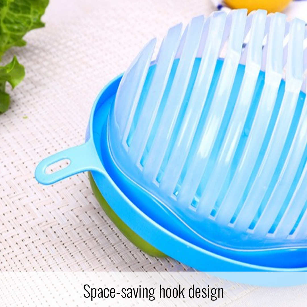 Salad & Fruit Cutter Bowl