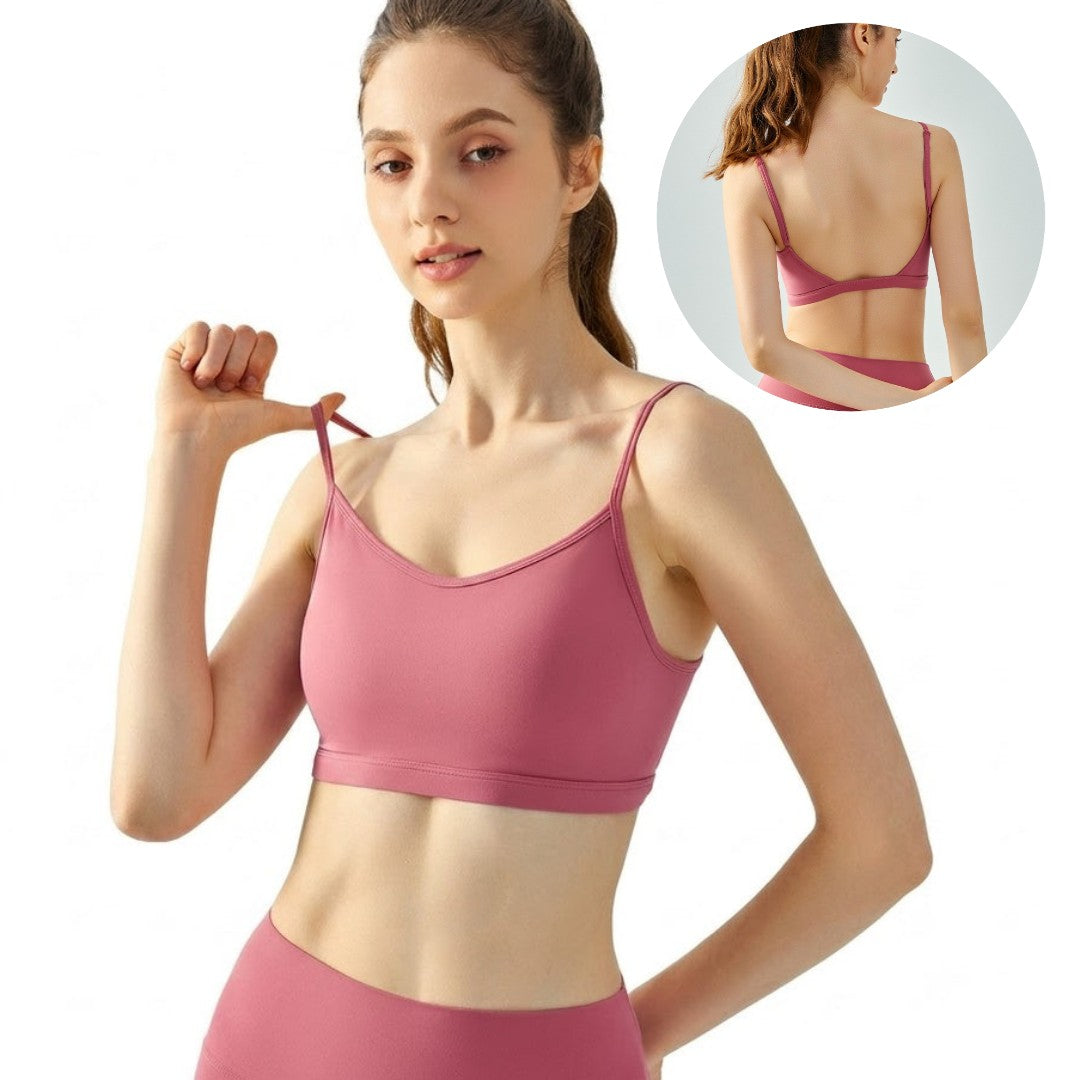 Seamless Low-Back Cami-Style Bralette