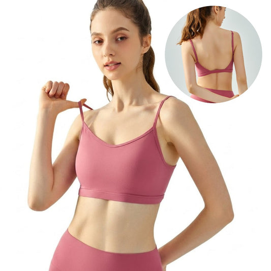 Seamless Low-Back Cami-Style Bralette