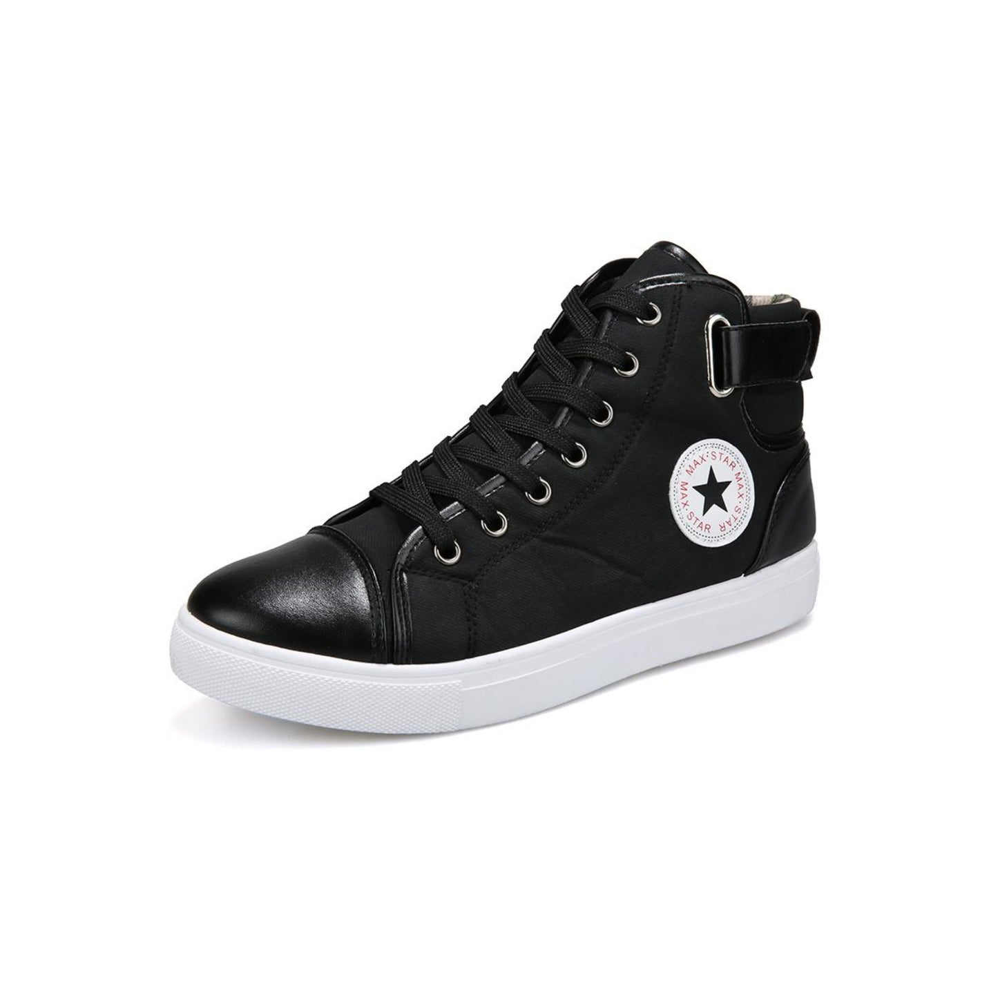 Men's High-Top Canvas Sneakers