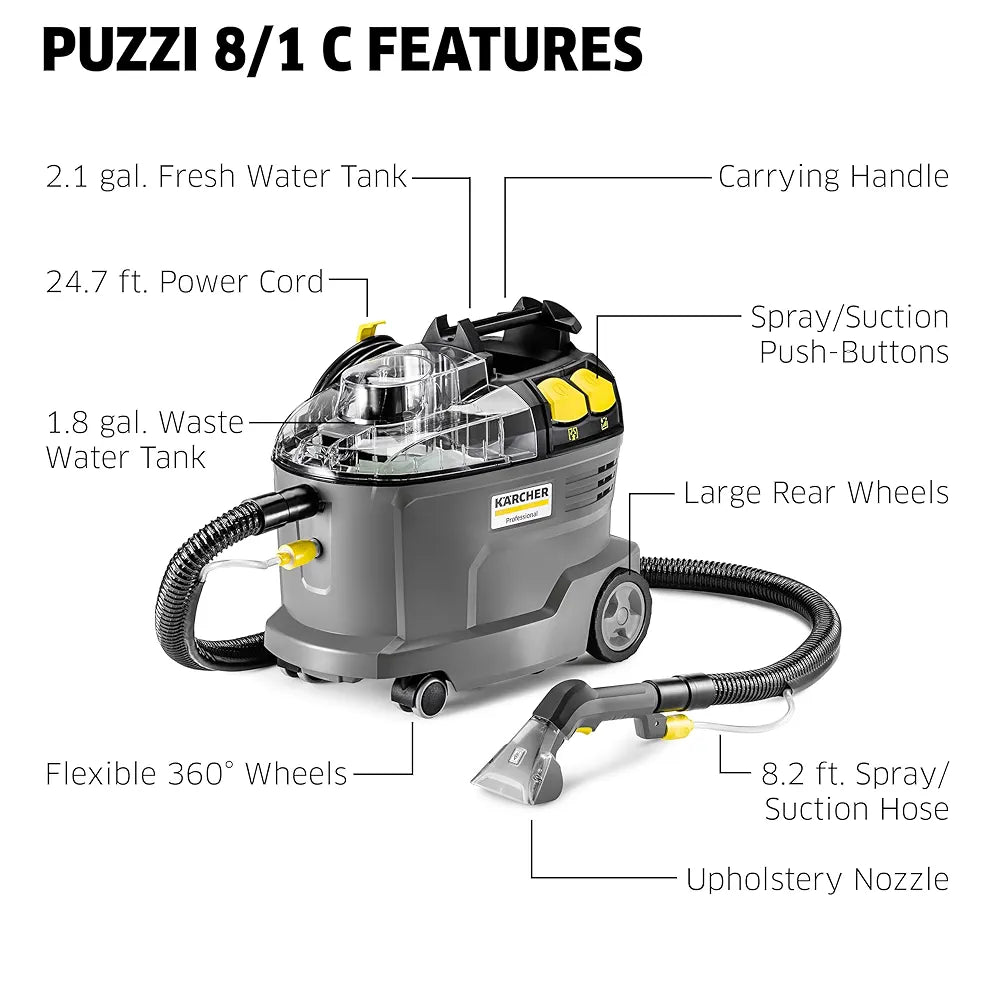 Kärcher Puzzi 8/1 Spray Extraction Cleaner