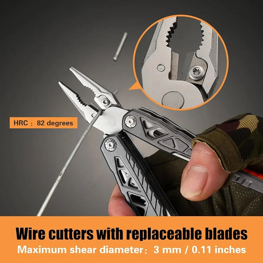 18-in-1 Folding Claw Hammer