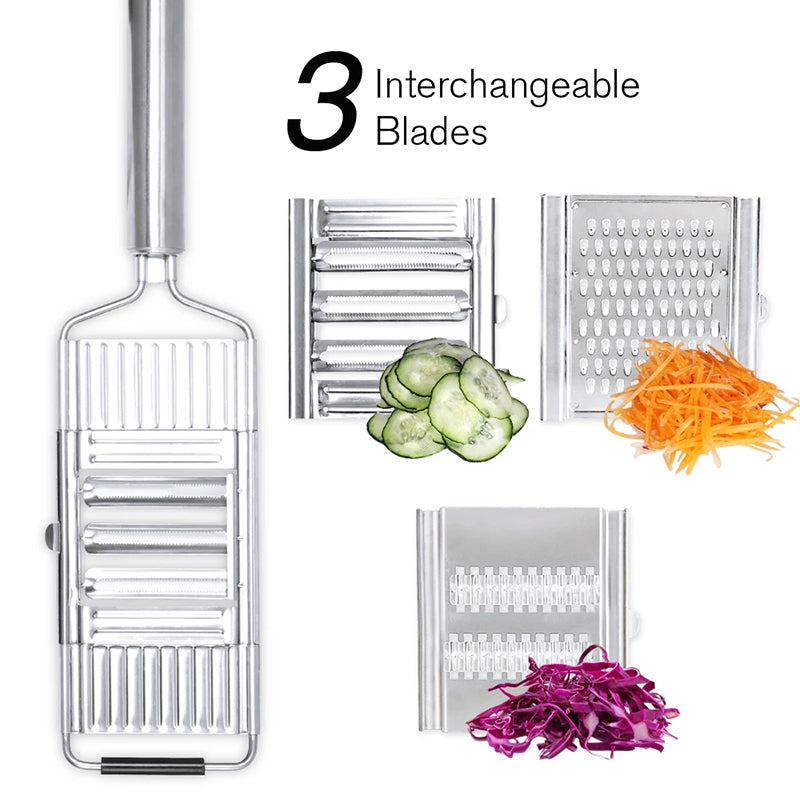 Multifunctional Stainless Steel Vegetable Slicer/Grater Set