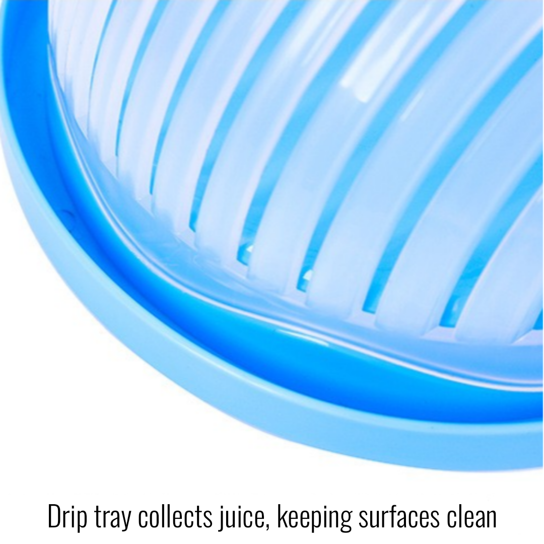 Salad & Fruit Cutter Bowl