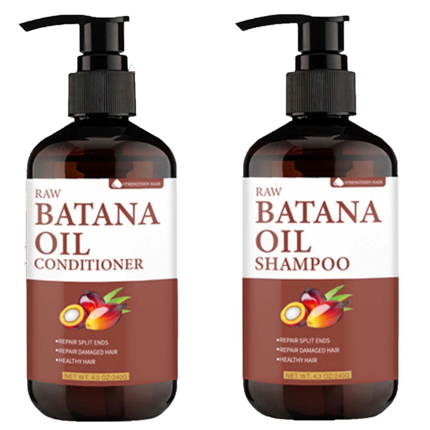 Raw Batana Oil Shampoo & Conditioner
