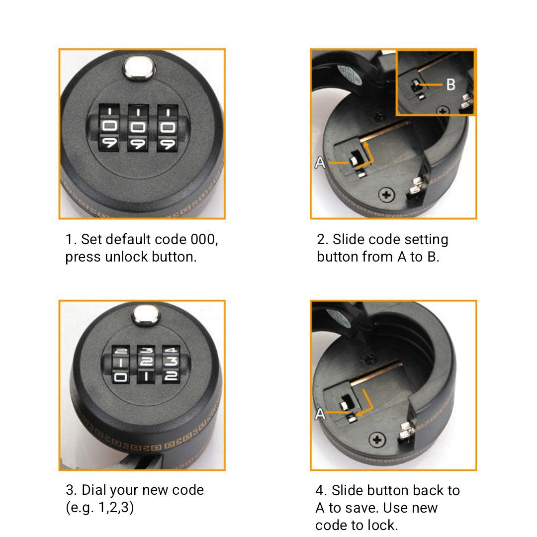 2-in-1 Wine Bottle Combination Lock and Stopper