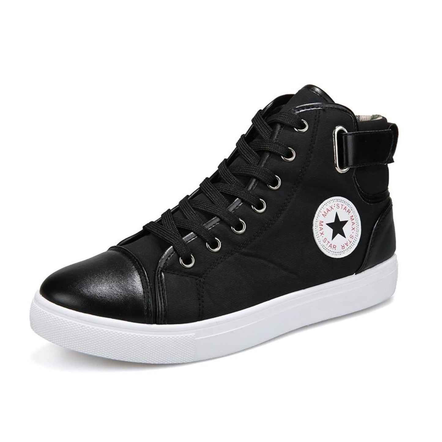 Men's High-Top Canvas Sneakers