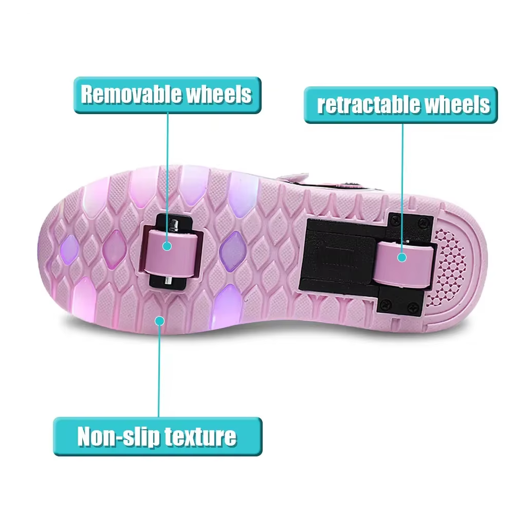 LED light-Up Roller Skate Shoes