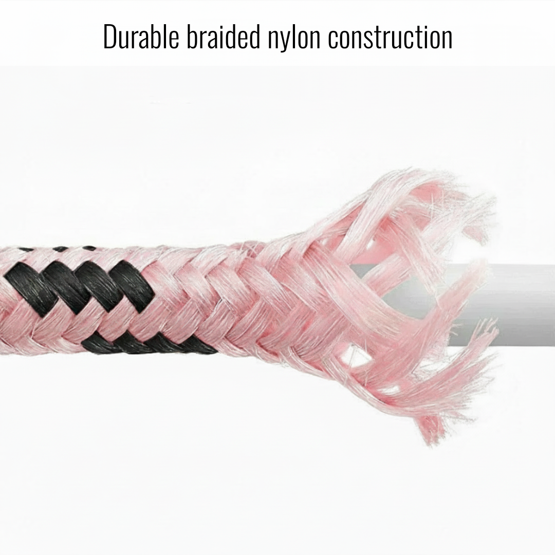 3-in-1 Braided Multi-Charging Cable for Type-C, Micro-USB, and Lightning
