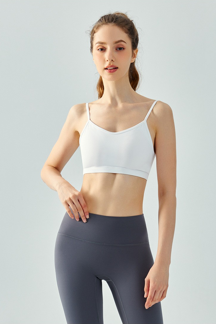 Seamless Low-Back Cami-Style Bralette
