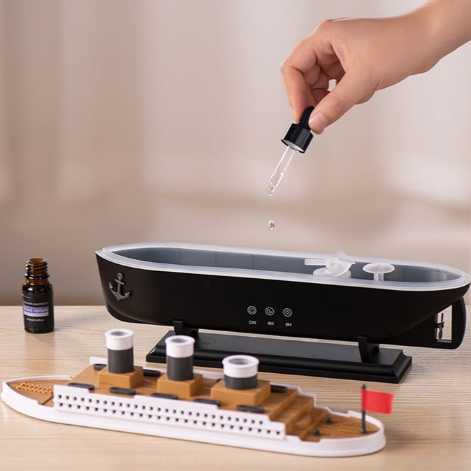 Titanic Air Humidifier & Essential Oil Aroma Diffuser with Remote Control