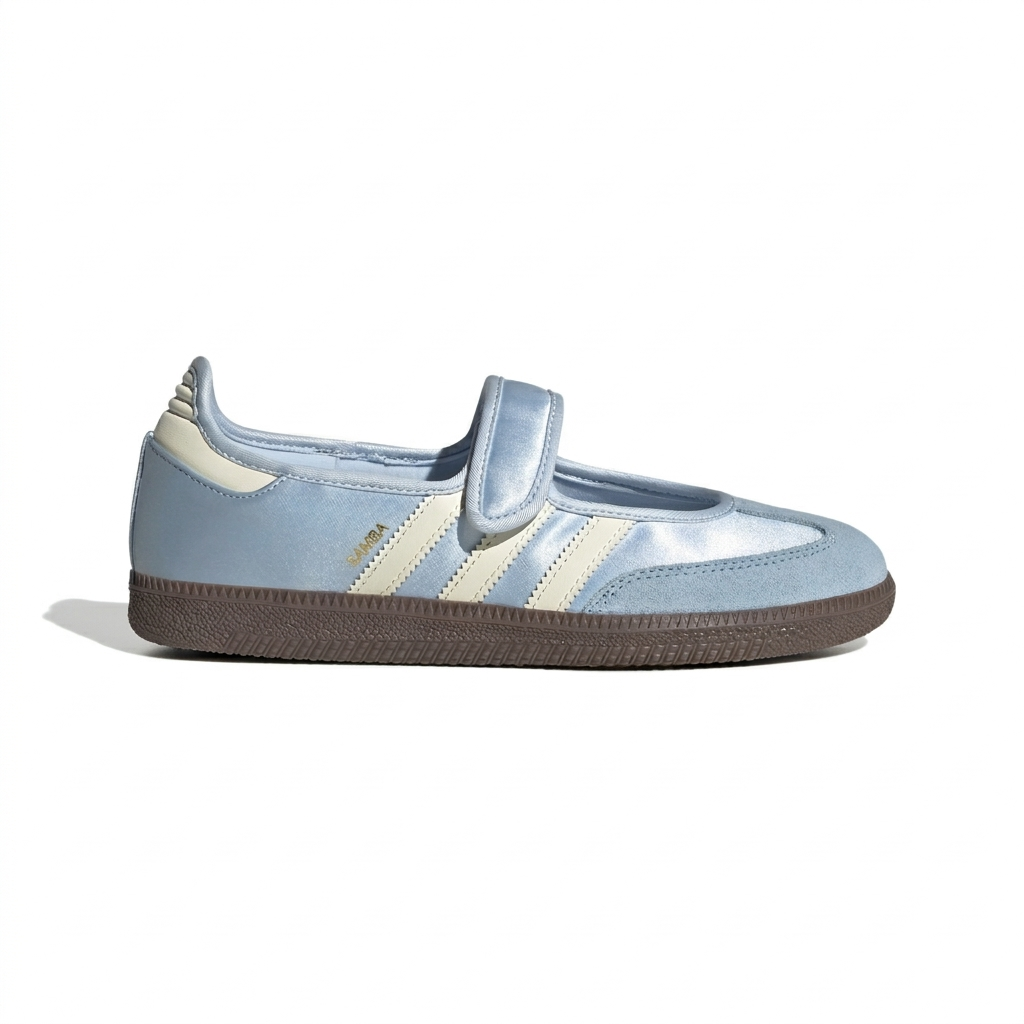 ADIDAS Women's Samba Jane Sneakers – Sky Blue/Off-White
