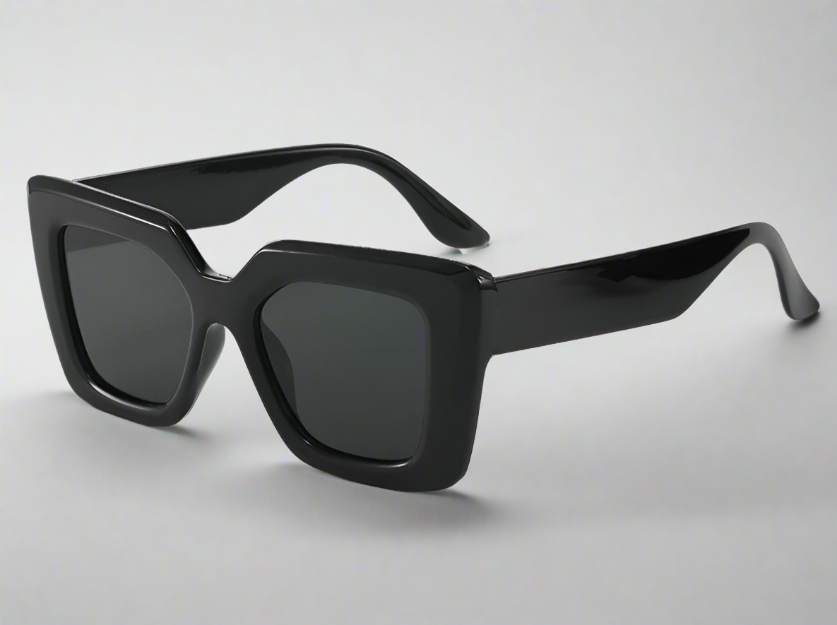Oversized Square Retro Sunglasses