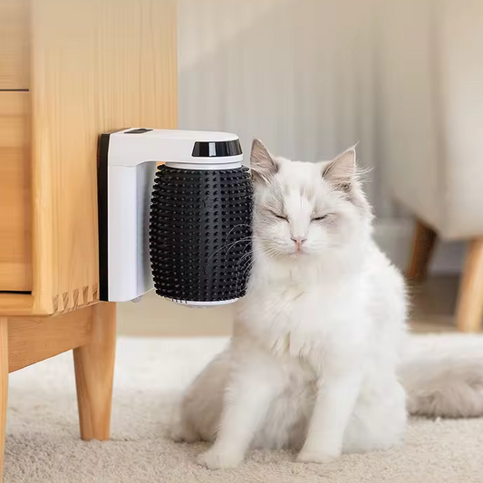 3-in-1 Wall-Mounted Automatic Cat Self-Groomer