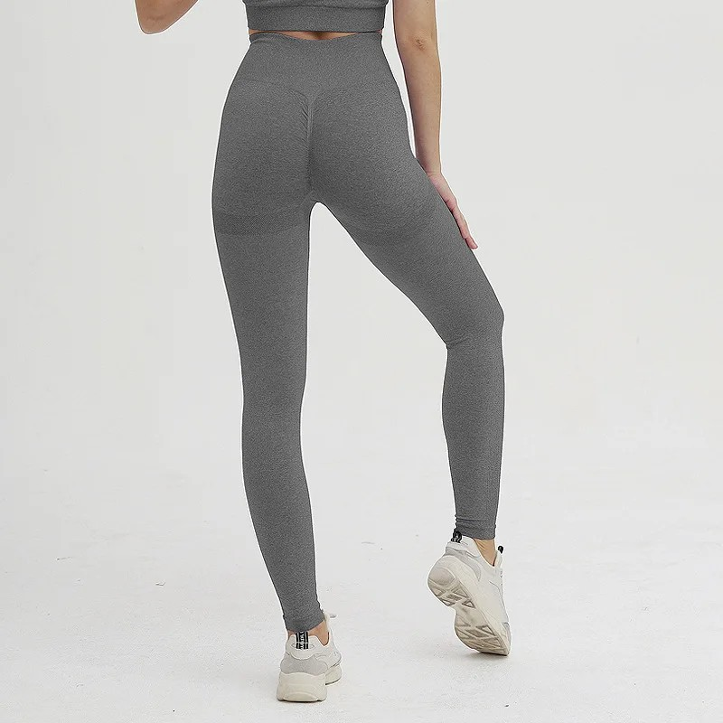 Seamless High-Waisted Workout Leggings