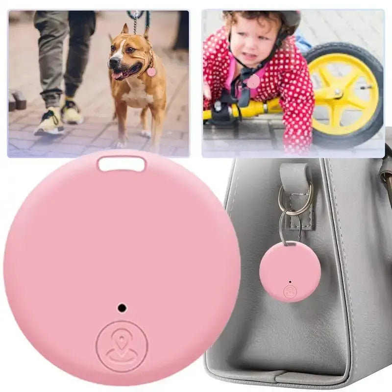 Anti-Lost/Theft Mini GPS Tracker with Beeper Sound Smart Locator/Finder for Bag, Wallet, Car, Pet, Phone or Keys