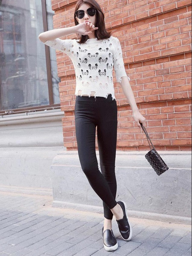 Women's High Stretch Denim Leggings