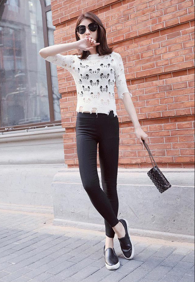 Women's High Stretch Denim Leggings