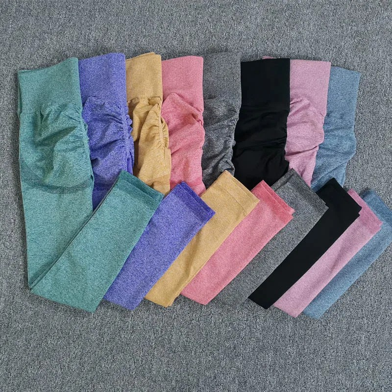 Seamless High-Waisted Workout Leggings