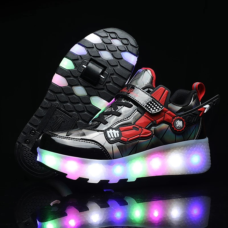 LED light-Up Roller Skate Shoes