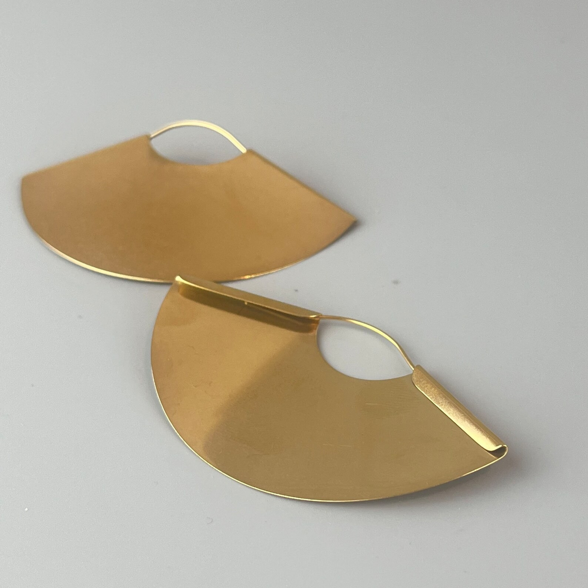 Retro Fan Earrings