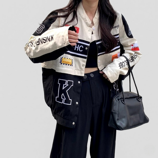 Retro Detachable Varsity Jacket, Unisex