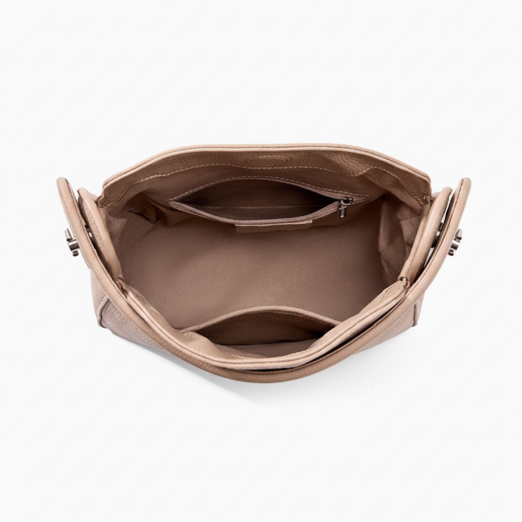 Convertible Hobo Handbag – Genuine Cowhide Leather