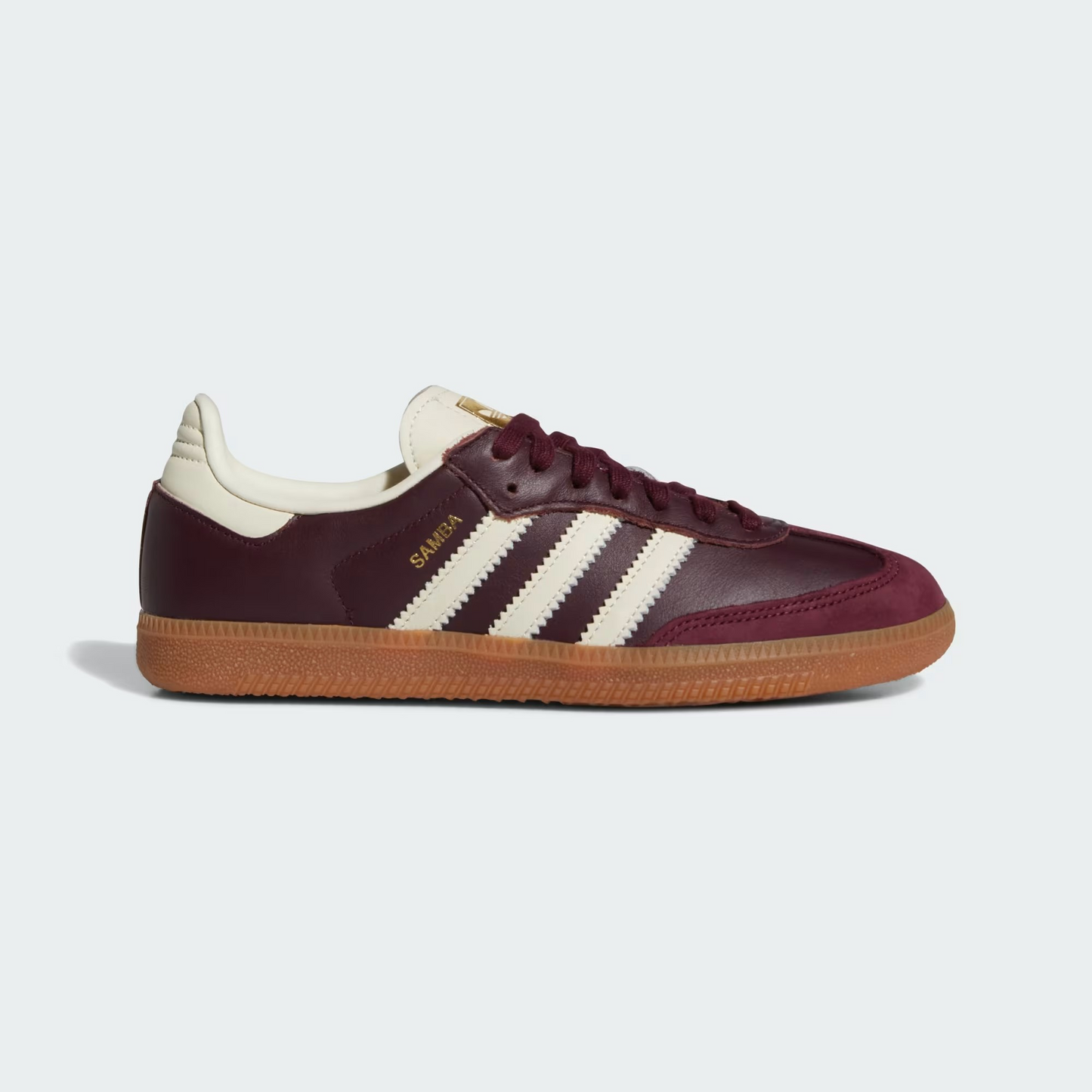 ADIDAS Women's Samba OG Sneakers – Maroon/White
