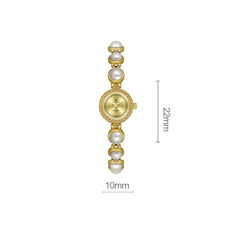 Women's Pearl Bracelet Quartz Watch