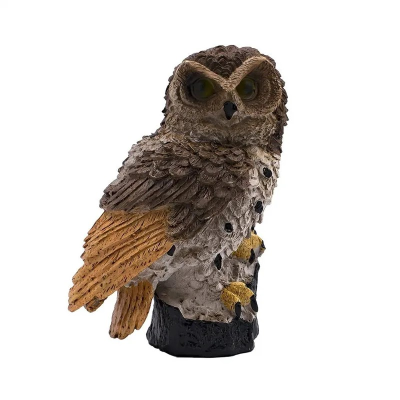 Solar-Powered Waterproof Owl Garden Lights