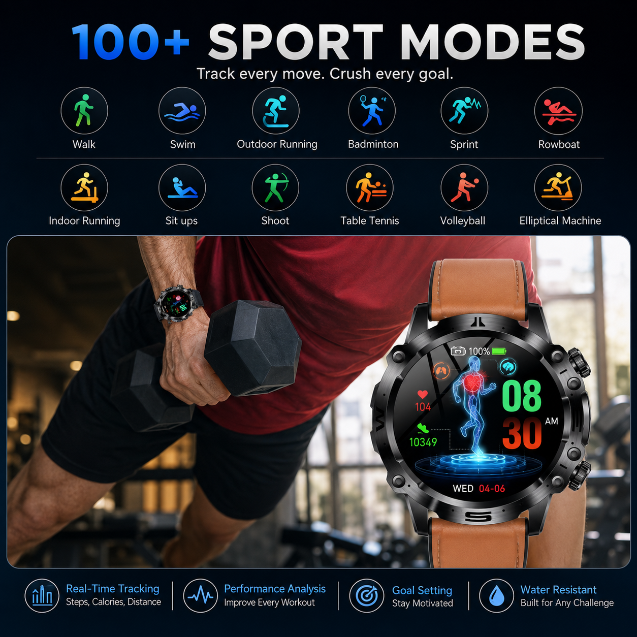 Fitaos Pro3 High-End ET482 Smart Watch