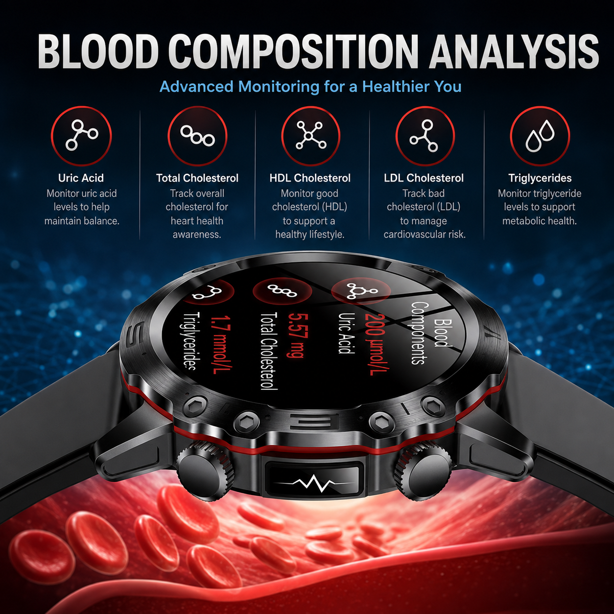 Fitaos Pro3 High-End ET482 Smart Watch