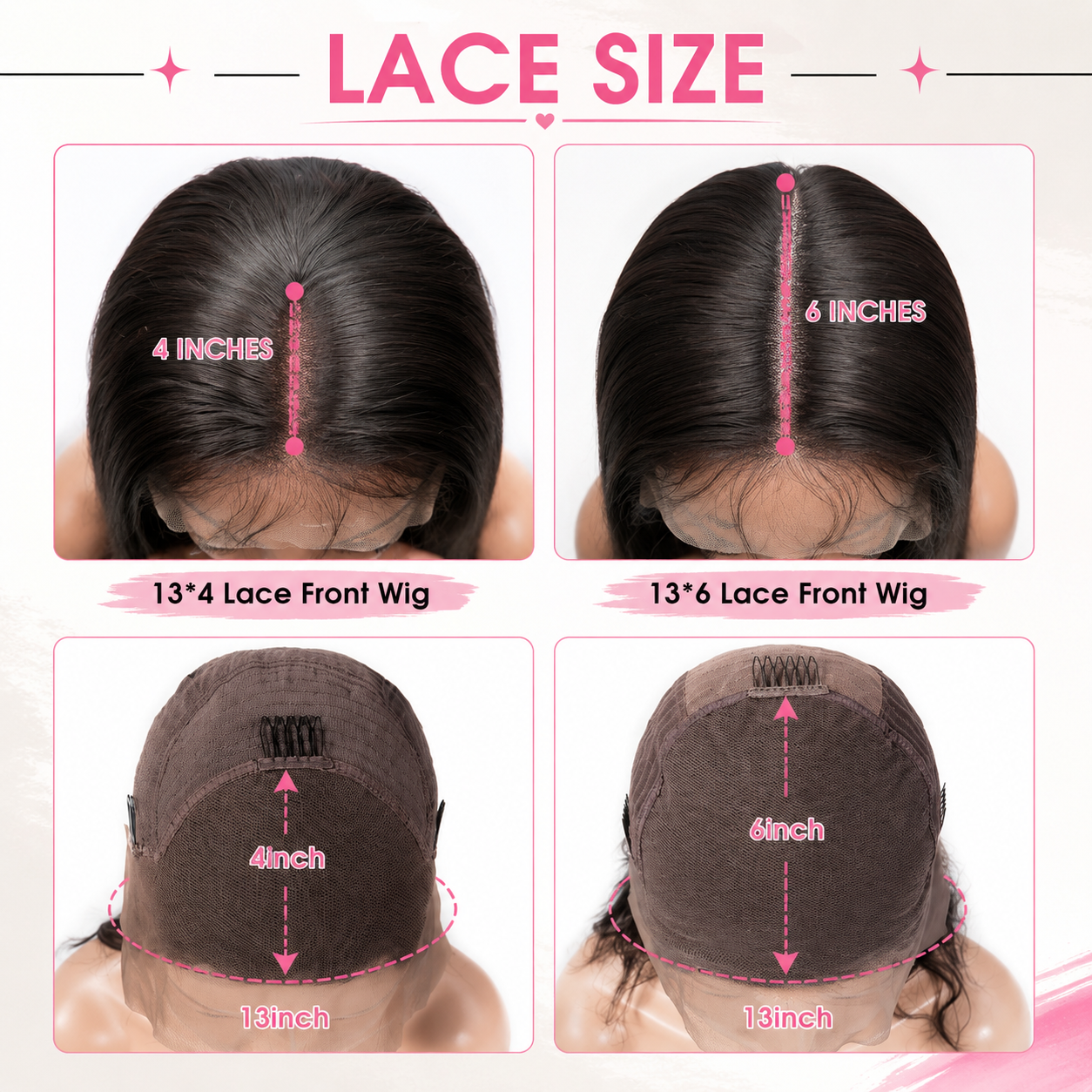 100% Human Hair Body Wave 13x6 Lace Front Wig with Honey Blonde Highlights – 28inch/71 cm