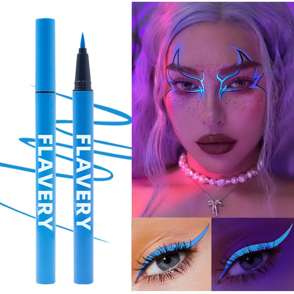 8-Color UV Neon Liquid Eyeliner Set