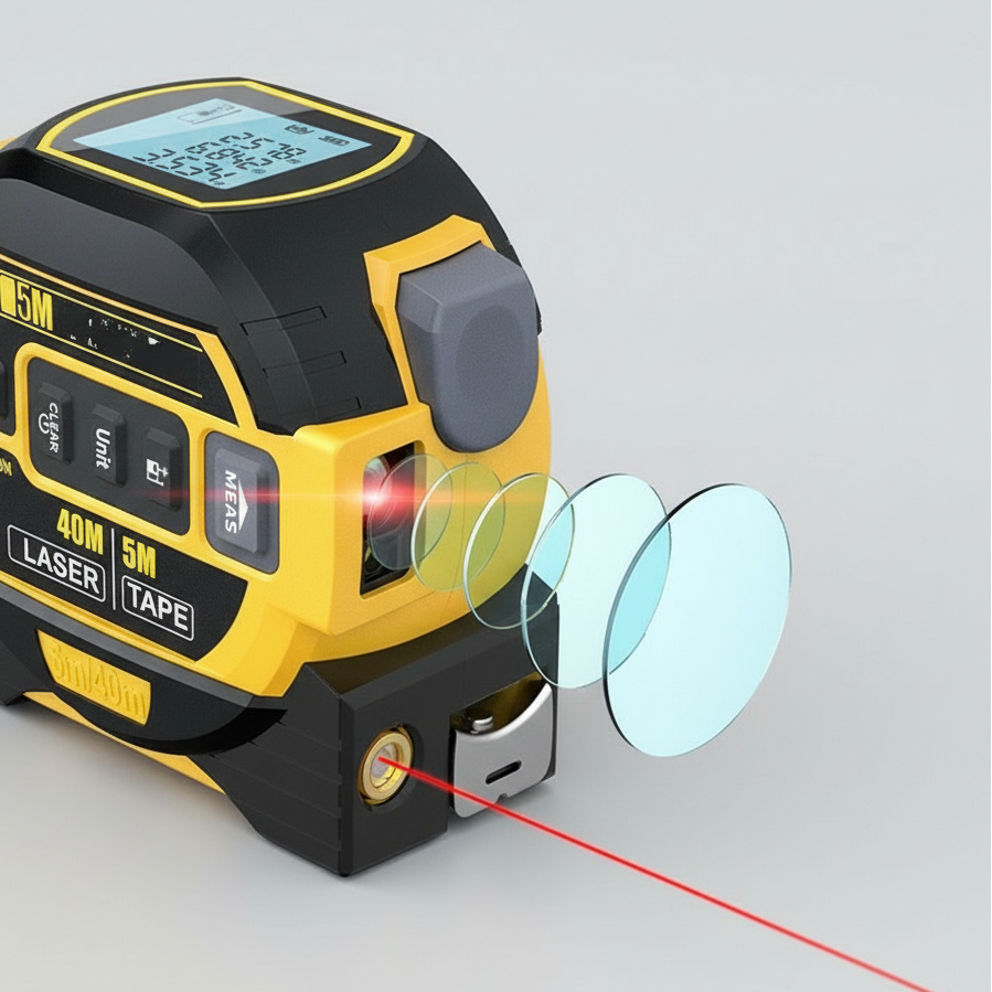 3-in-1 Digital Laser Measuring Device
