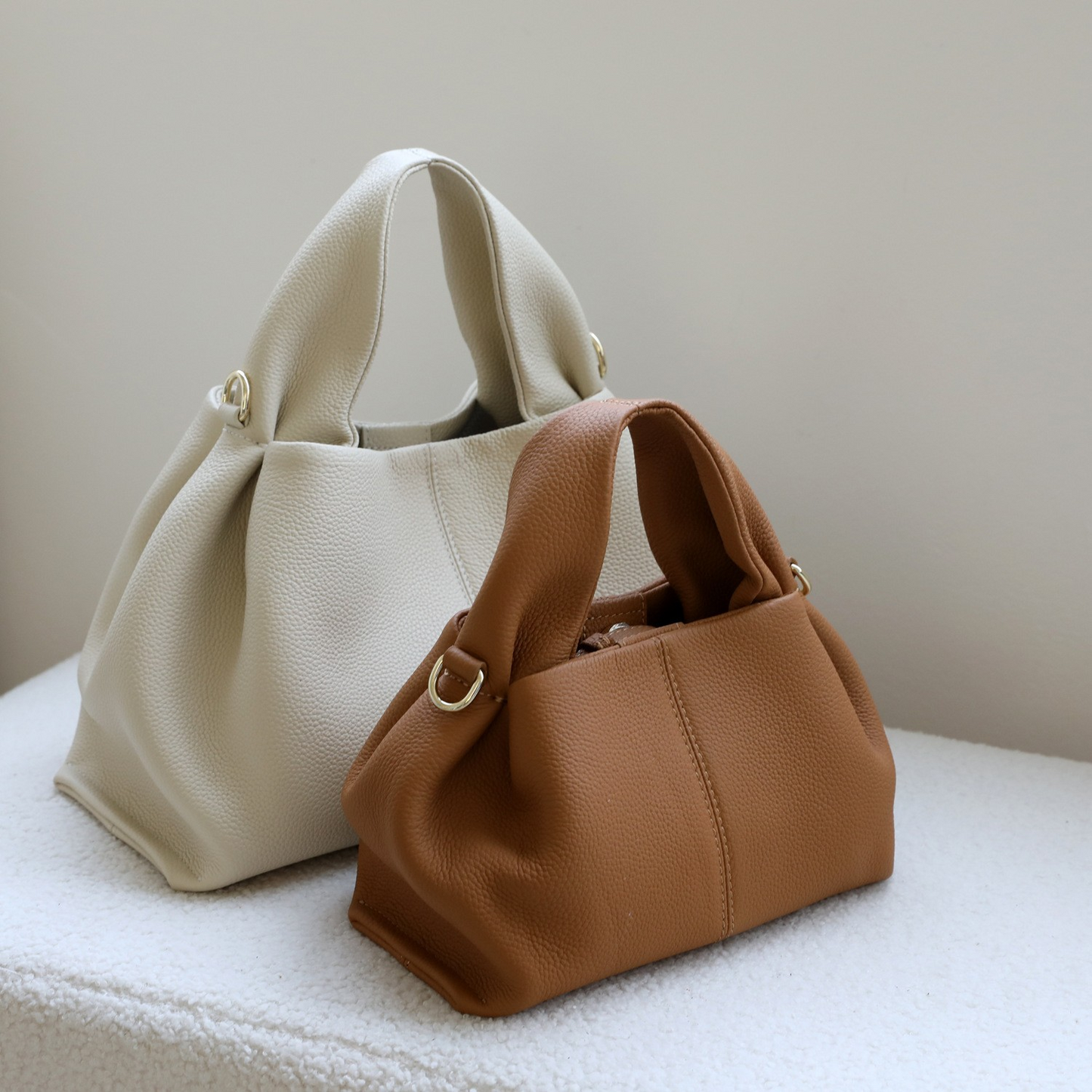 Polène Numéro Neuf Mini Handbag – Genuine Cowhide Leather