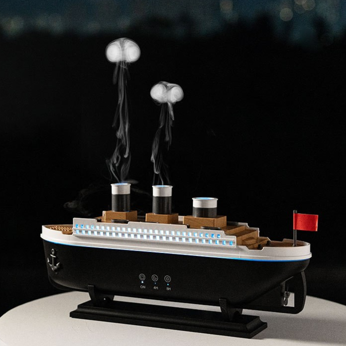 Titanic Air Humidifier & Essential Oil Aroma Diffuser with Remote Control