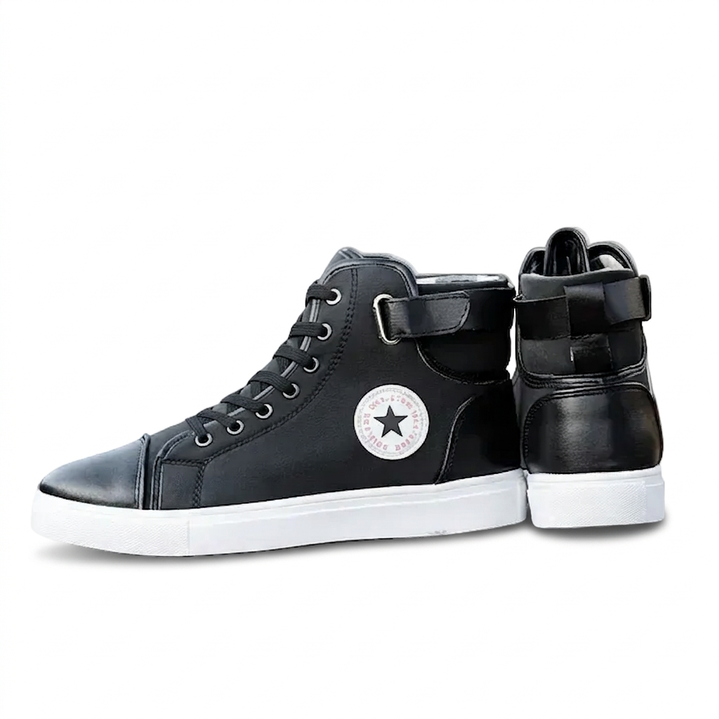 Men's High-Top Canvas Sneakers