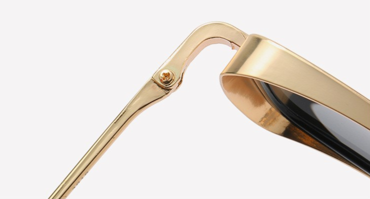 Unisex Polarized Thick-Edged Square Sunglasses