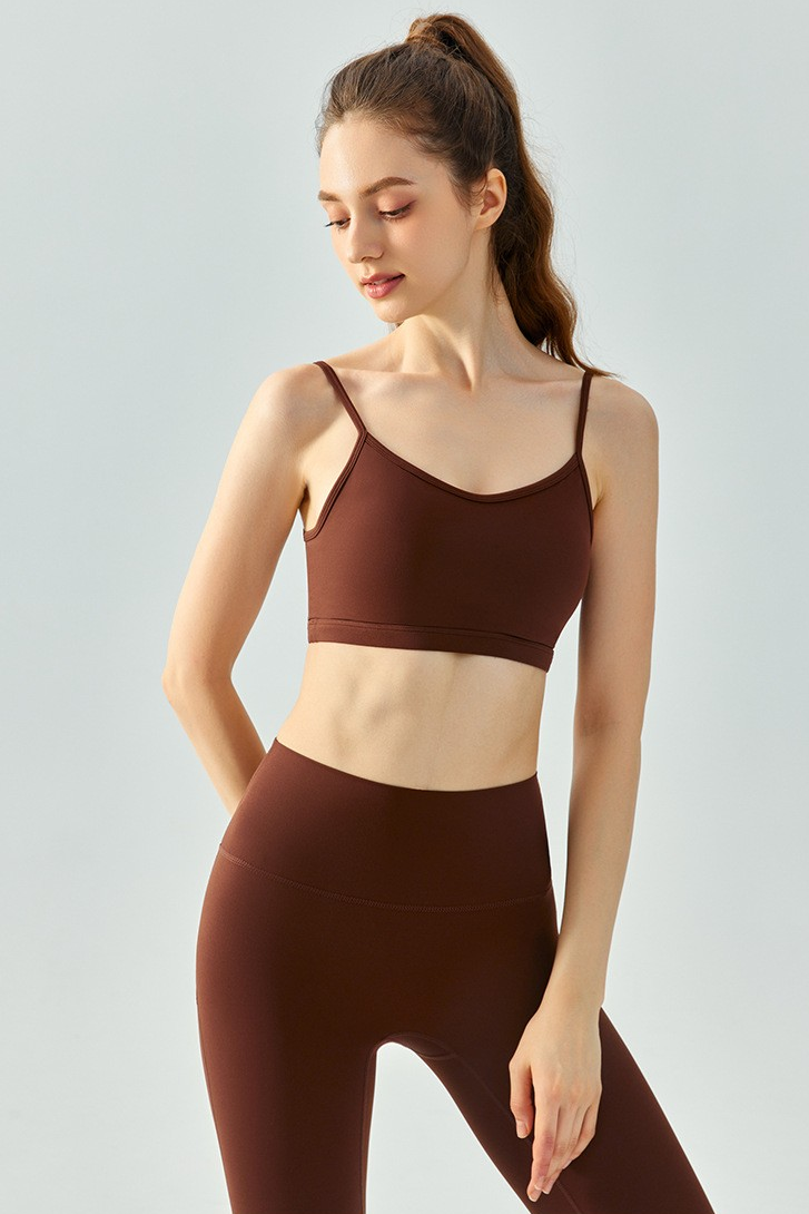 Seamless Low-Back Cami-Style Bralette