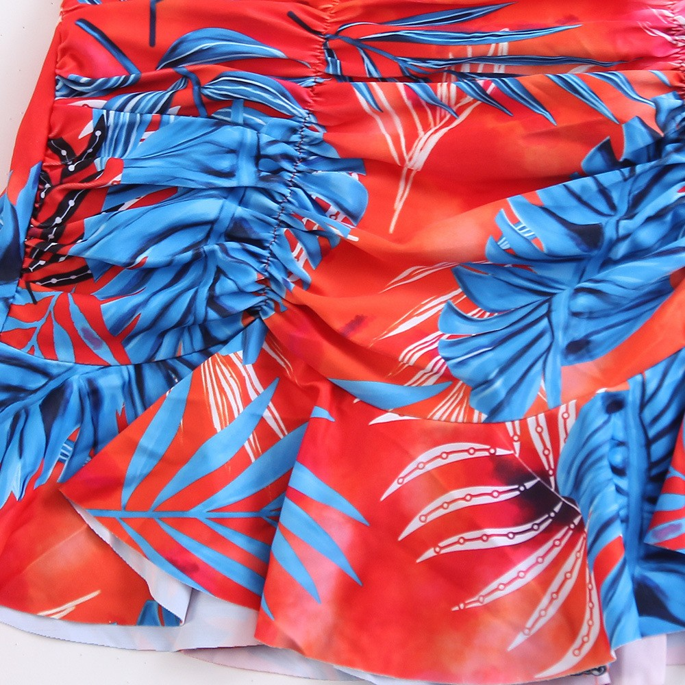 2-Piece Tropical Bikini Set