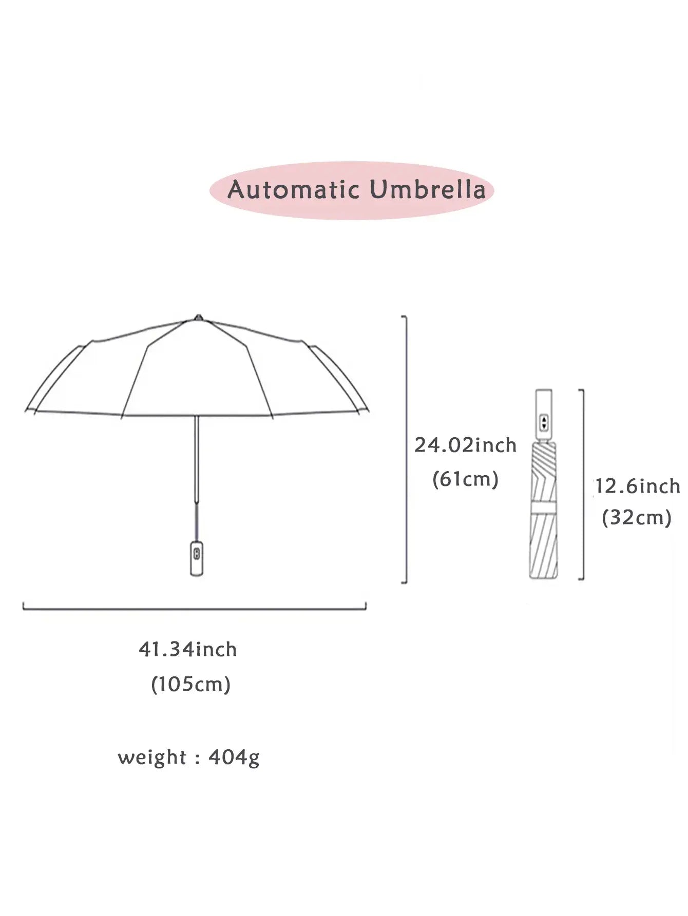 Windproof Double Layer Fully Automatic Resistant Umbrella