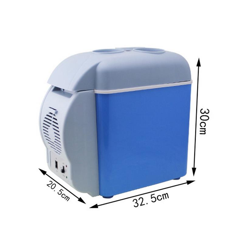 Mini Portable Car Refrigerator, Hot and  Cold Modes, 7.5L